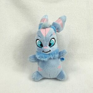 Neopets Striped Usul Plush JAKKS‎ Pacific Series 4 2008 Blue Pink Squirrel